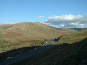  Looking down, and south, from the A685.   © Copyright David Medcalf and licensed for reuse under this Creative Commons Licence 
